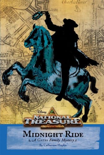 Book cover for Midnight Ride (National Treasure - A Gates Family Mystery) by Hapka, Catherine