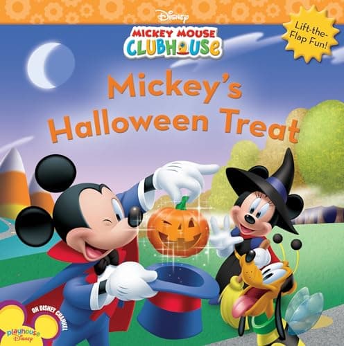 Book cover for Mickey's Halloween Treat (Disney Mickey Mouse Clubhouse) by Disney Books