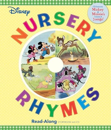Book cover for Disney Nursery Rhymes ReadAlong Storybook and CD by Disney Books