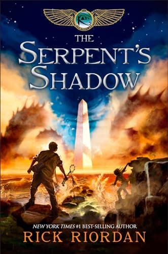 Book cover for The Serpent's Shadow (The Kane Chronicles, Book 3) by Riordan, Rick