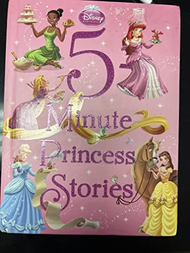 Book cover for 5-Minute Princess Stories (5-Minute Stories) by Disney Book Group,