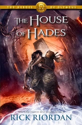 Book cover for The House of Hades (Heroes of Olympus, Book 4) by Riordan, Rick