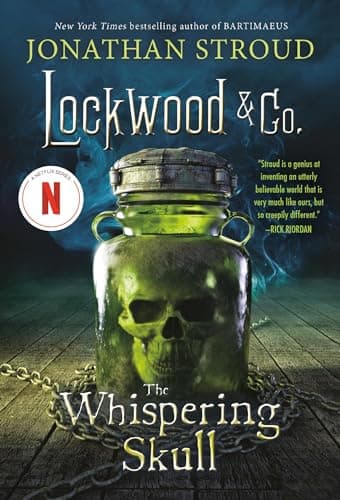 Book cover for Lockwood & Co.: The Whispering Skull by Stroud, Jonathan