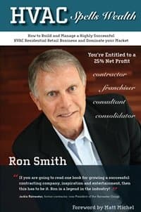 Book cover for HVAC Spells Wealth by Ron Smith