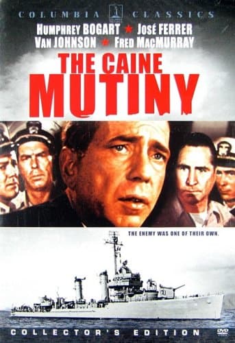 Book cover for The Caine Mutiny by Bogart, Humphrey