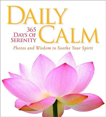 Book cover for Daily Calm: 365 Days of Serenity by National Geographic
