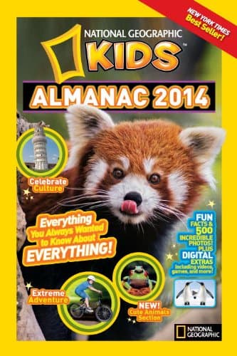 Book cover for National Geographic Kids Almanac 2014 by National Geographic Kids