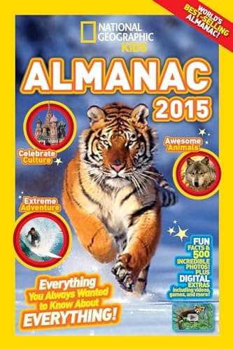 Book cover for National Geographic Kids Almanac 2015 by National Geographic Kids