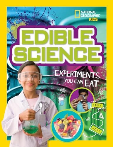 Book cover for Edible Science: Experiments You Can Eat (Hands-On Science) by Wheeler-Toppen, Jodi
