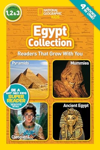 Book cover for Egypt Collection (National Geographic Kids Readers, Levels 1, 2, & 3): Readers That Grow With You by National Geographic Kids