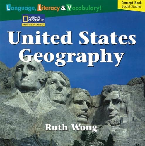 Book cover for Windows on Literacy Language, Literacy & Vocabulary Fluent (Social Studies): United States Geography (Avenues) by National Geographic Learning