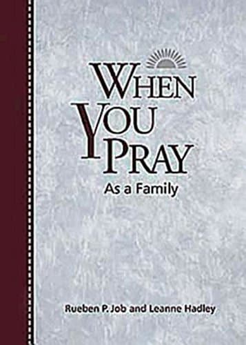 Book cover for When You Pray As a Family by Hadley, Leanne