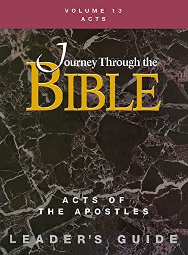 Book cover for Journey Through the Bible Volume 13 | Acts of the Apostles Leader's Guide by Gonzalez, Justo