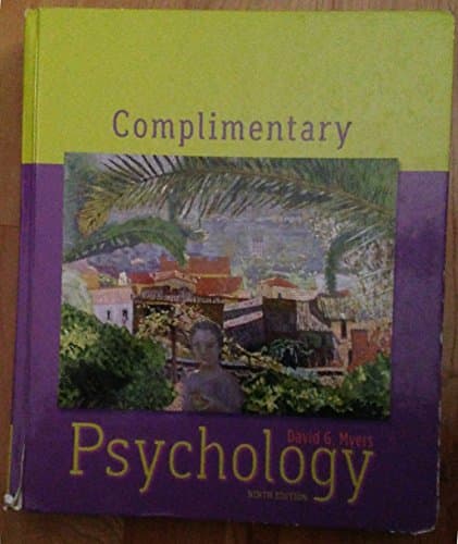 Book cover for Psychology by Myers, David G.