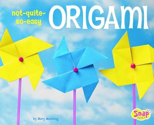Book cover for Not-Quite-So-Easy Origami by Mary Meinking
