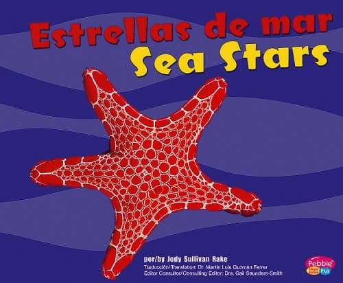 Book cover for Estrellas de mar/Sea Stars (Pebble Plus Bilingual: Bajo las Olas/ Under the Sea) (Spanish and English Edition) by Rake