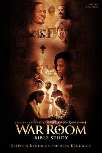 Book cover for War Room Bible Study - Bible Study Book by Kendrick, Stephen