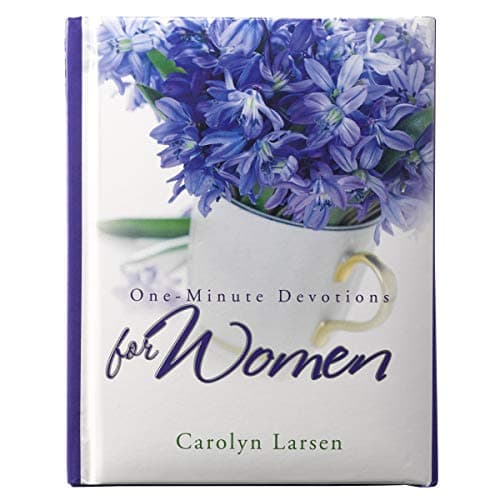 Book cover for One-Minute Devotions for Women by Carolyn Larsen