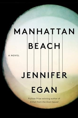 Book cover for Manhattan Beach (Thorndike Press Large Print Basic) by Egan, Jennifer