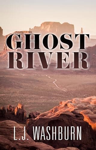 Book cover for Ghost River (Thorndike Press Large Print Western) by Washburn, L. J.