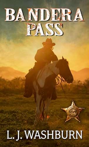 Book cover for Bandera Pass (Thorndike Large Print Western) by Washburn, L. J.