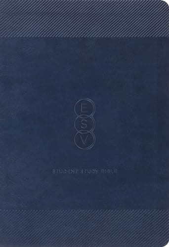Book cover for ESV Student Study Bible (TruTone, Navy) by ESV Bibles by Crossway