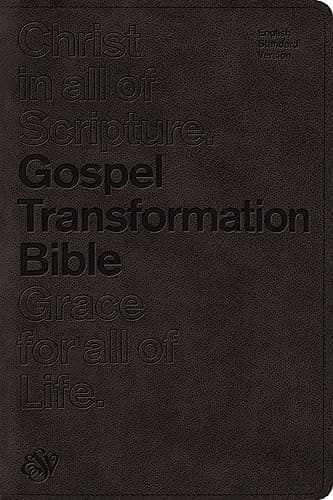 Book cover for ESV Gospel Transformation Bible (TruTone, Black) by ESV Bibles by Crossway