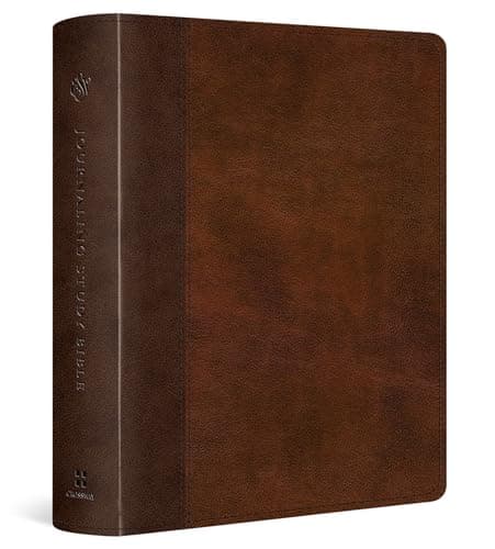 Book cover for ESV Journaling Study Bible (TruTone, Brown/Chestnut, Timeless Design): Holy Bible, English Standard Version by ESV Bibles