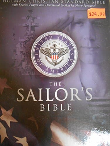Book cover for HCSB Sailor’s Bible, Black Simulated Leather by Holman Bible Publishers