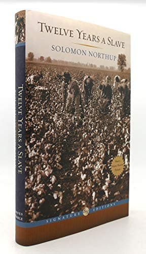 Book cover for Twelve Years a Slave by Solomon Northup