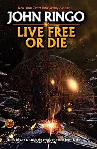 Book cover for Live Free or Die: Troy Rising I by Ringo, John