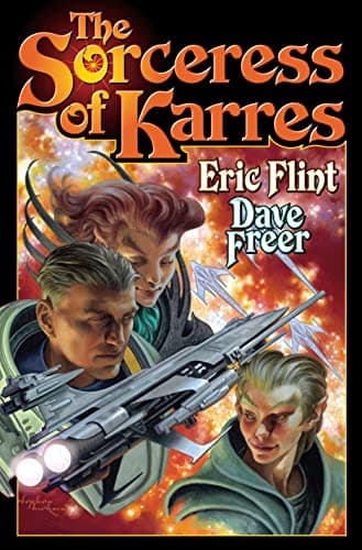 Book cover for The Sorceress of Karres (3) (Witches of Karres) by Flint, Eric
