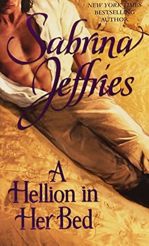Book cover for A Hellion in Her Bed (2) (The Hellions of Halstead Hall) by Jeffries, Sabrina
