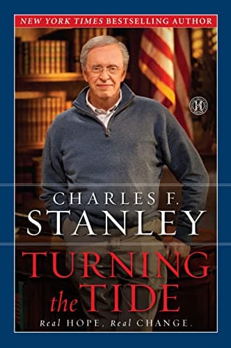 Book cover for Turning the Tide: Real Hope, Real Change by Stanley, Charles F.