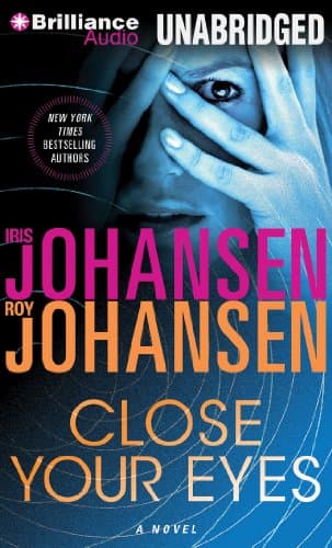 Book cover for Close Your Eyes by Johansen, Iris