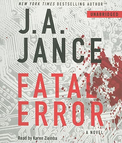 Book cover for Fatal Error: A Novel (Ali Reynolds) by Jance, J.A.