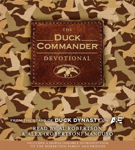 Book cover for The Duck Commander Devotional by Robertson, Al