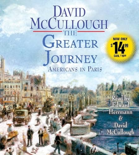Book cover for The Greater Journey: Americans in Paris by McCullough, David