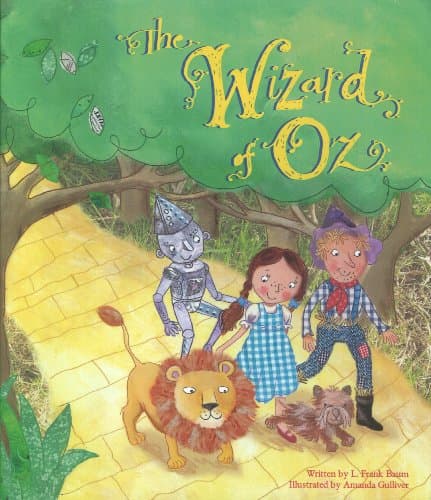Book cover for The Wizard of Oz by Parragon Books