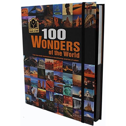 Book cover for 100 Wonders of the World Gift Set with DVD by Parragon Books