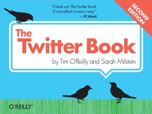 Book cover for The Twitter Book by O'Reilly, Tim