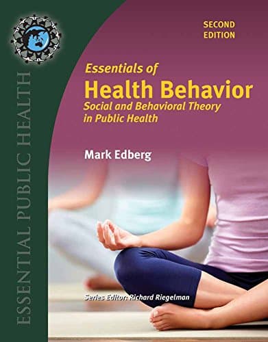 Book cover for Essentials of Health Behavior: . (Essential Public Health) by Edberg, Mark