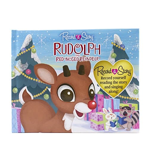 Book cover for Rudolph the Red-Nosed Reindeer (Record-a-Story) 9781450847087 by Editors of Phoenix International Publications