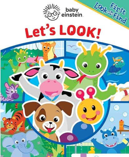 Book cover for Baby Einstein - Let's Look - First Look and Find by Editors of Phoenix International Publications