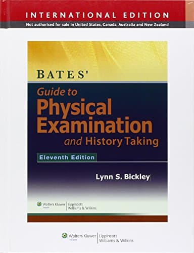 Book cover for Bates' Guide to Physical Examination and History Taking by LynnS.Bickley