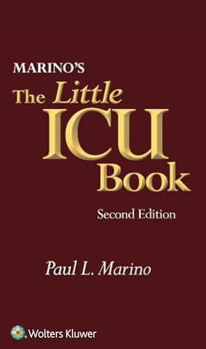 Book cover for Marino's The Little ICU Book by Marino MD  PhD  FCCM, Paul L.