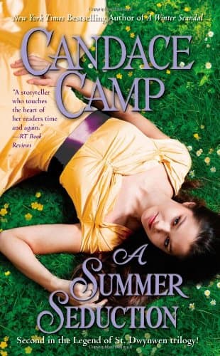 Book cover for A Summer Seduction (Legend of St. Dwynwen) by Camp, Candace