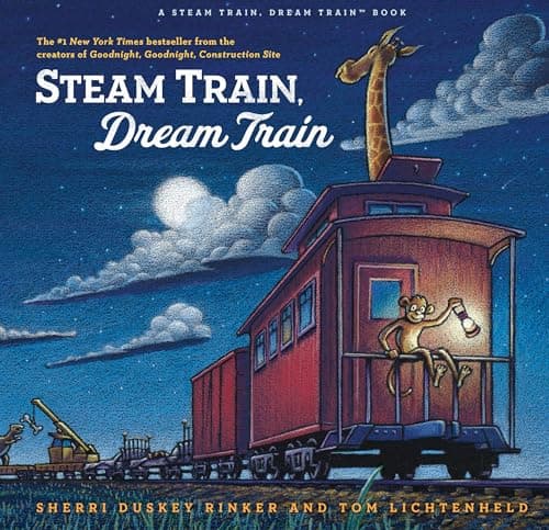 Book cover for Steam Train, Dream Train by Sherri Duskey Rinker
