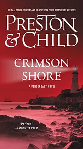 Book cover for Crimson Shore (Agent Pendergast Series, 15) by Preston, Douglas