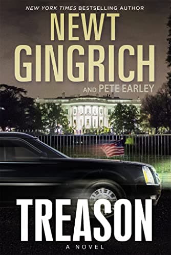 Book cover for Treason: A Novel (The Major Brooke Grant Series, 2) by Gingrich, Newt